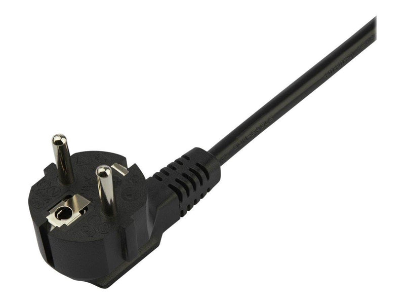 StarTech.com C13 Power Cord - Schuko to 2x C13 - Y Splitter Power Cable - power cable - 2 m