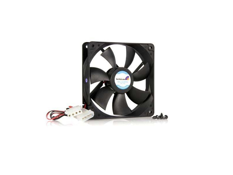 StarTech.com Case Fan 120mm - FANBOX12 - Gehäuselüfter - 120mm - Schwarz