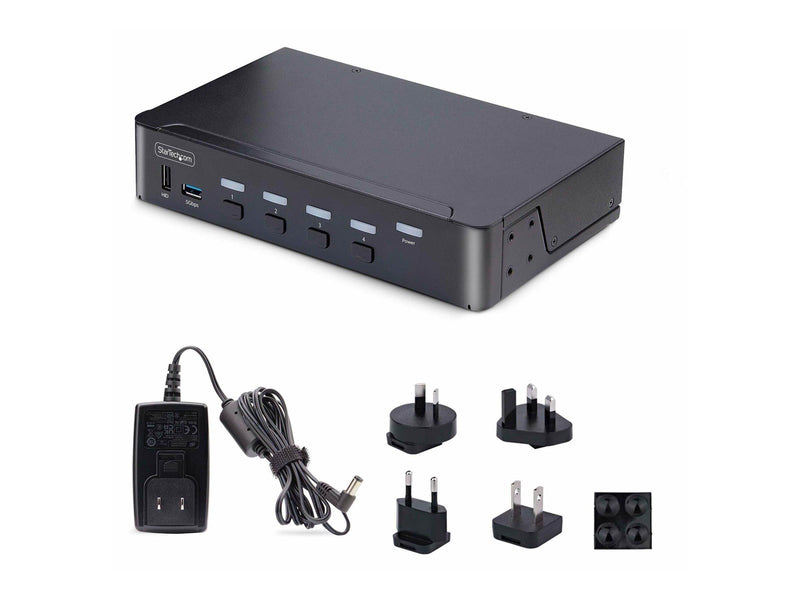 StarTech.com D86A2-4-PORT-8K-KVM