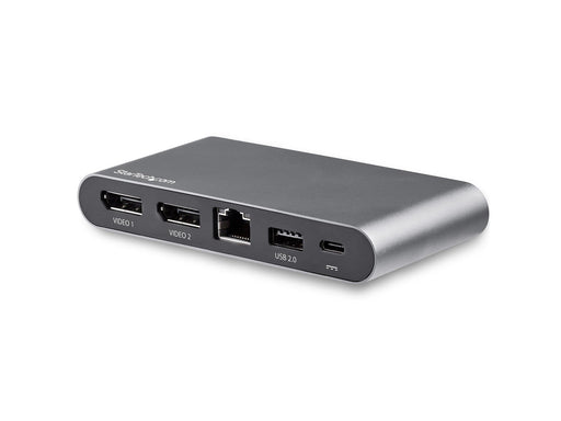 StarTech.com DK30C2DAGPD USB C Dock - 4K Dual Monitor DisplayPort - Mini Laptop Docking Station - 100W Power Delivery Passthrough