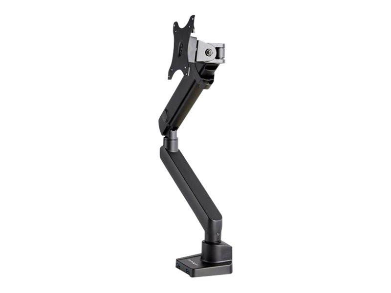 StarTech.com Desk Mount Monitor Arm with 2x USB 3.0 ports - Slim Full Motion Single Monitor VESA Mount up to 34" Display - C-Clamp/Grommet - desk mount (Slim Full-motion)