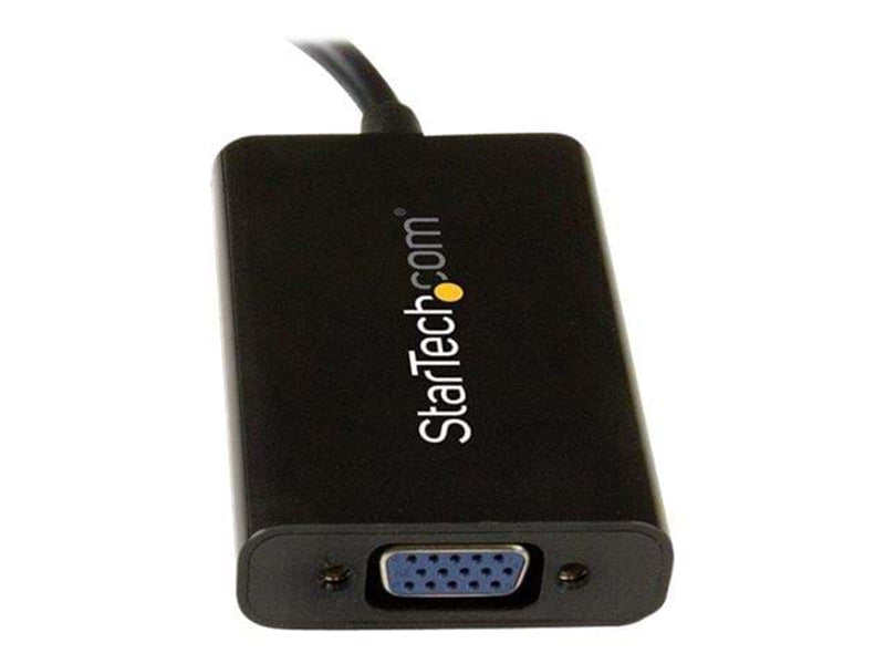 StarTech.com DisplayPort to VGA adapter with audio video transformer