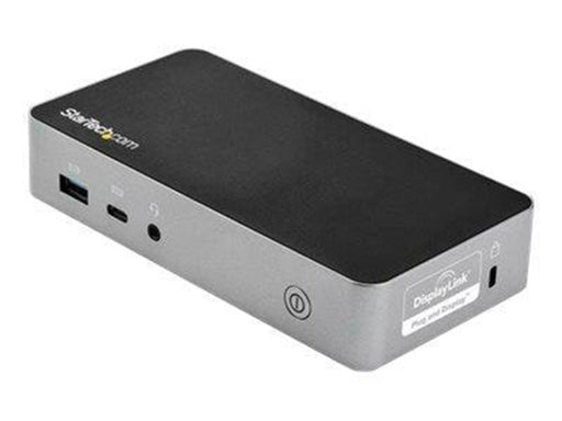StarTech.com Dual HDMI Monitor USB-C Docking Station w/ 60W Power Delivery - docking station - 2 x HDMI