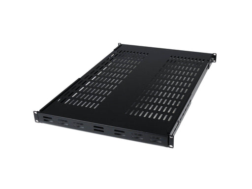 StarTech.com Eistellbarer Depth Fixed Server Rack Gehäuse Regal - Rackregal (belüftet)
