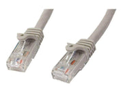 StarTech.com Gigabit Snagless RJ45 UTP Cat6 Patch Cable Cord - Grau - 10m