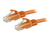 StarTech.com Gigabit Snagless RJ45 UTP Cat6 Patch Cable Cord - patch cable - 3 m - orange - Orange - 3m