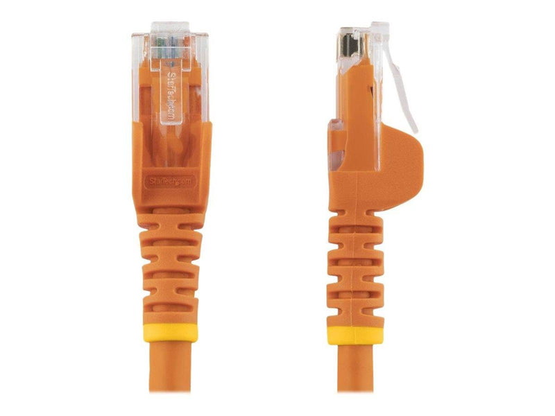 StarTech.com Gigabit Snagless RJ45 UTP Cat6 Patch Cable Cord - patch cable - 3 m - orange - Orange - 3m