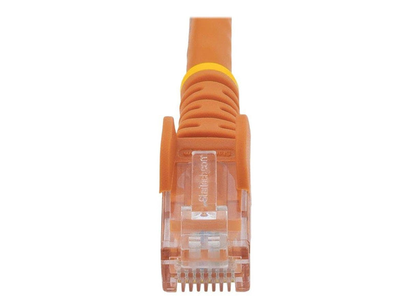 StarTech.com Gigabit Snagless RJ45 UTP Cat6 Patch Cable Cord - patch cable - 3 m - orange - Orange - 3m