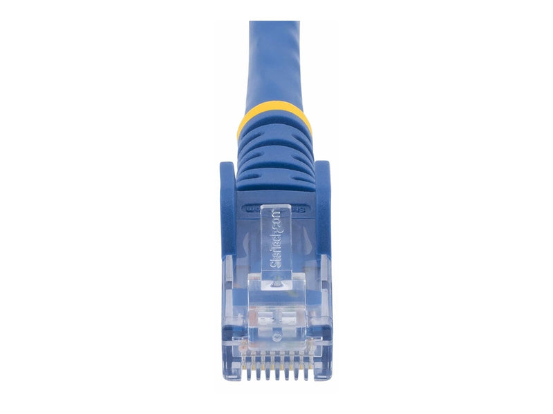 StarTech.com Gigabit Snagless RJ45 UTP Cat6 Patch Cable Cord - patch cable - 5 m - blue - Blau - 5m
