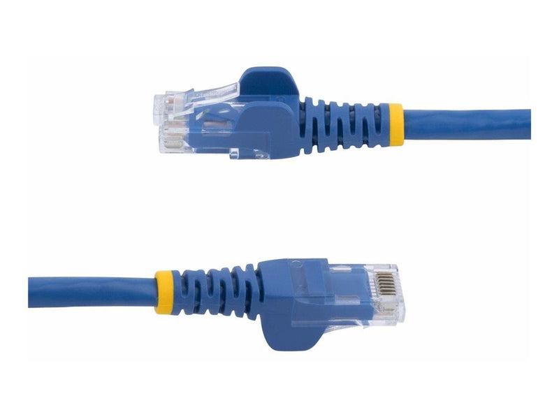 StarTech.com Gigabit Snagless RJ45 UTP Cat6 Patch Cable Cord - patch cable - 5 m - blue - Blau - 5m