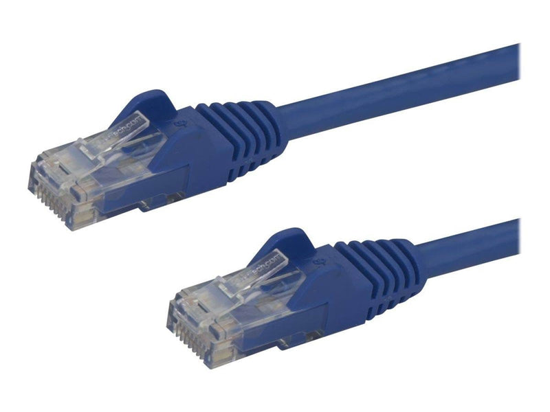 StarTech.com Gigabit Snagless RJ45 UTP Cat6 Patch Cable Cord - patch cable - 5 m - blue - Blau - 5m