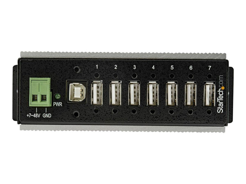 StarTech.com HB20A7AME USB-Hubs - 7 - Schwarz