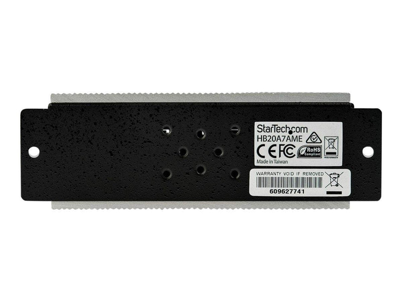 StarTech.com HB20A7AME USB-Hubs - 7 - Schwarz