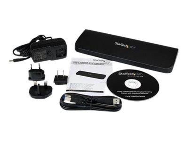 StarTech.com HDMI DVI VGA Dual Video USB 3 Universal Notebook Docking Station