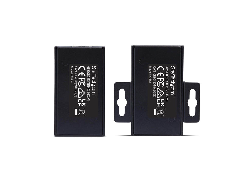 StarTech.com HDMI Extender Over CAT5e/6 Kit 4K 60Hz Up to 200ft (60m) - video/audio extender - HDMI