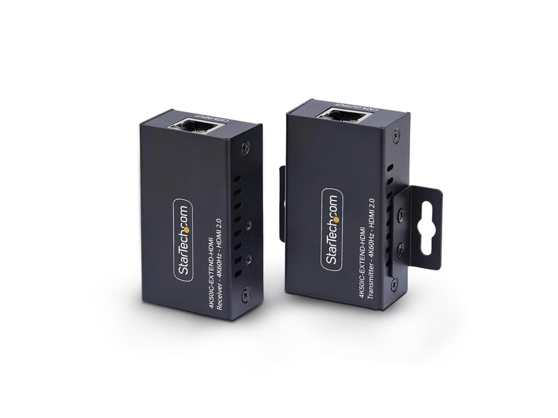 StarTech.com HDMI Extender Over CAT5e/6 Kit 4K 60Hz Up to 200ft (60m) - video/audio extender - HDMI