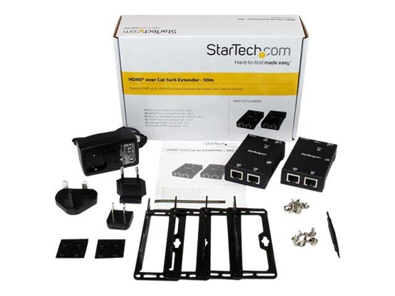 StarTech.com HDMI Over Cat5 / Cat6 Extender w/ Strom Over Kabel