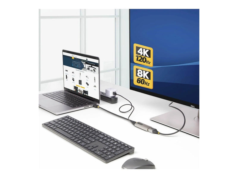 StarTech.com HDMI to DisplayPort Adapter 8K 60Hz Active Video Converter - adapter cable - 30 cm *DEMO*