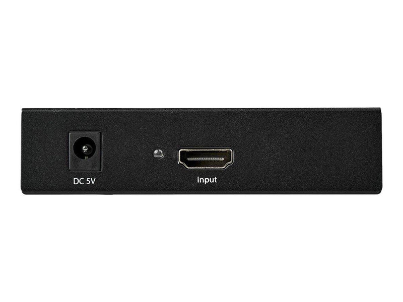 StarTech.com HDMI to RCA Converter Box with Audio - Composite Video Adapter - video converter - black
