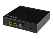 StarTech.com HDMI to RCA Converter Box with Audio - Composite Video Adapter - video converter - black