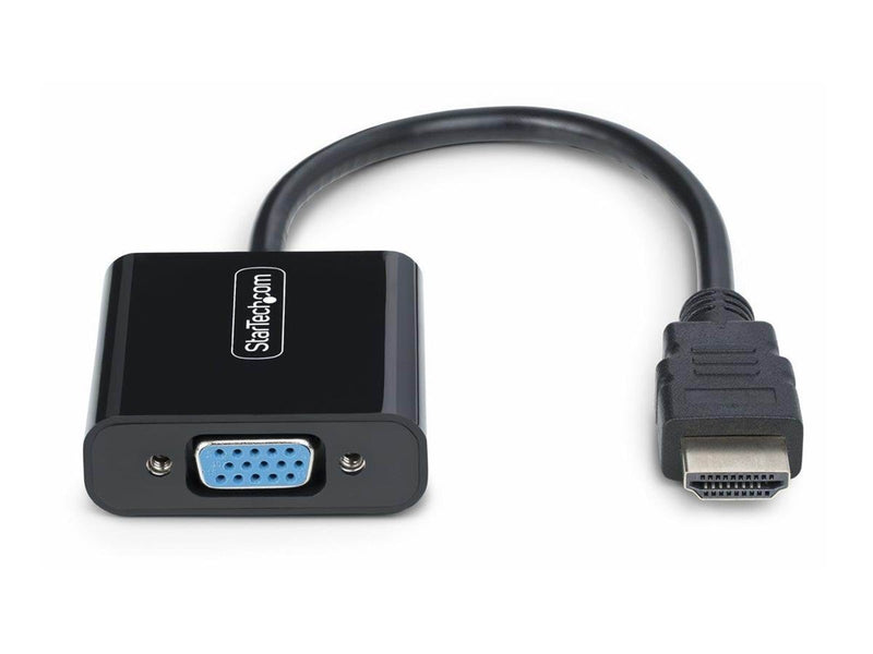 StarTech.com HDMI to VGA Adapter 1080p Active Video Converter - adapter - HDMI / VGA / audio - 18.95 cm