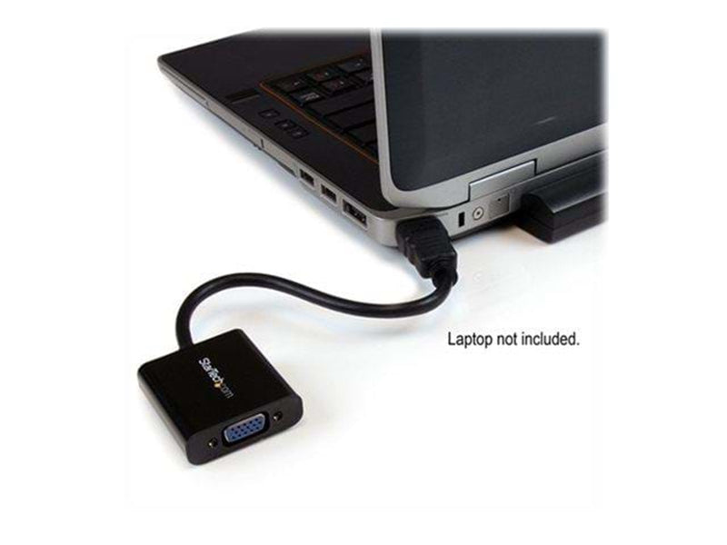StarTech.com HDMI zu VGA Adapter Konverter für Desktop / Notebook / Ultrabook Video Transformer