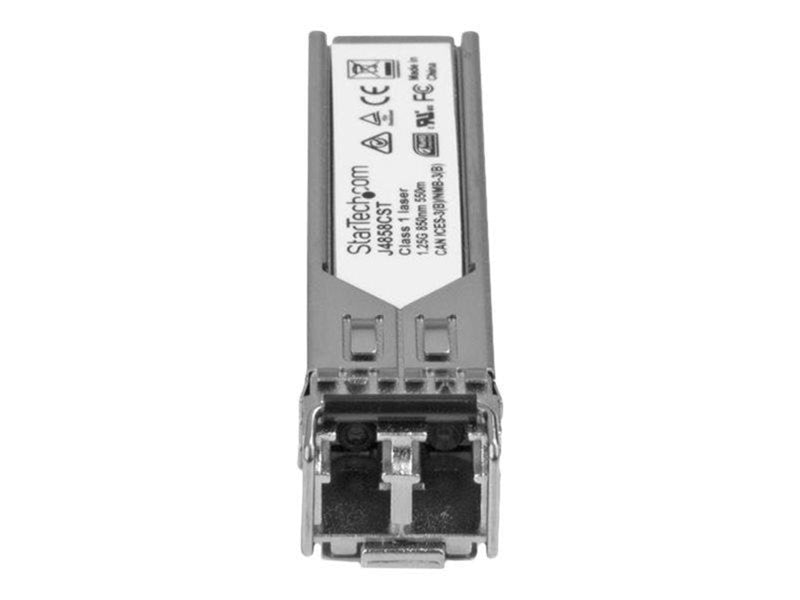 StarTech.com HP J4858C Compatible SFP Module - Lifetime Warranty - 10 Pack - SFP (mini-GBIC) transceiver module - GigE