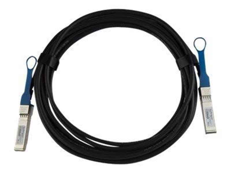 StarTech.com HP JG081C Compatible SFP+ DAC Twinax Cable - 5 m (16.4 ft.) - 10GBase direct attach cable - 5 m - black - Schwarz - 5m