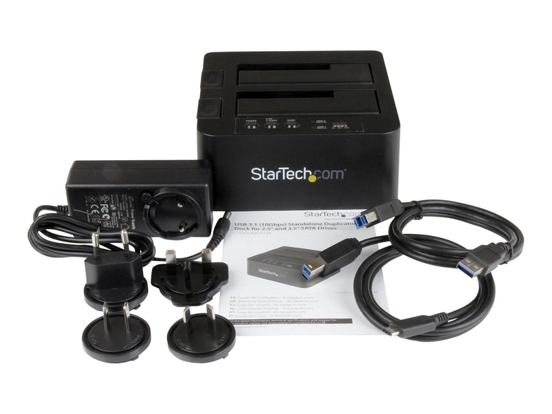 StarTech.com Hard Disk Drive Duplicator Dock USB 3.1 Gen2