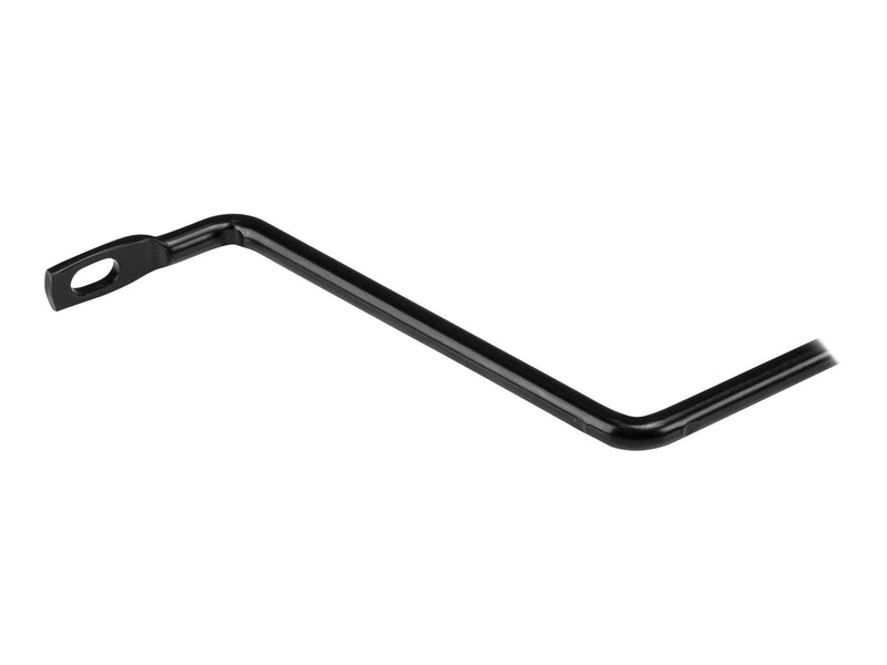 StarTech.com Horizontal Cable Lacing Bars with 4 in. Offset for Racks - rack cable management lacing bar - 1U
