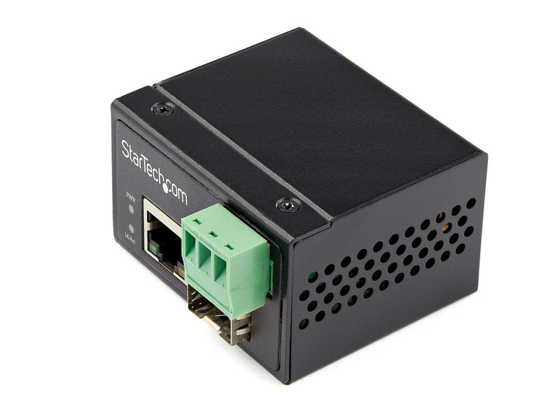 StarTech.com Industrial Fiber to Ethernet Media Converter