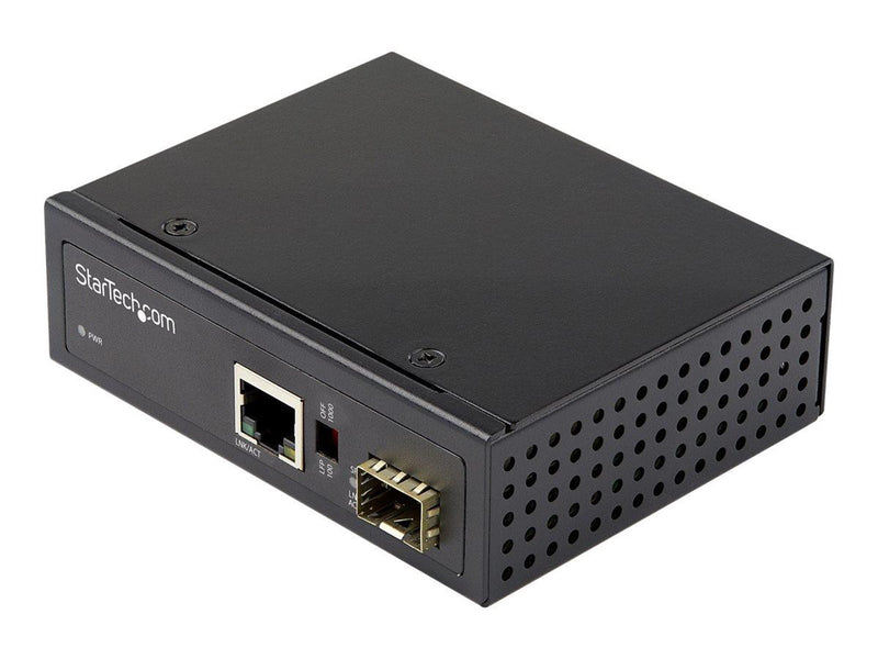 StarTech.com Industrial Fiber to Ethernet Media Converter