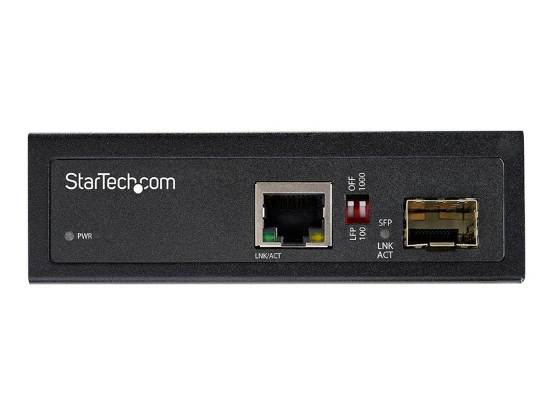 StarTech.com Industrial Fiber to Ethernet Media Converter