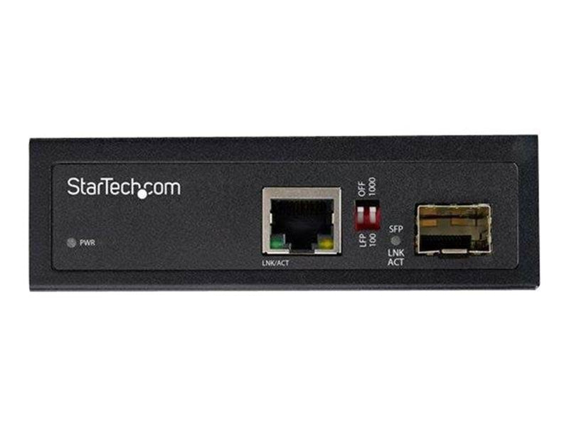 StarTech.com Industrial Fiber to Ethernet Media Converter