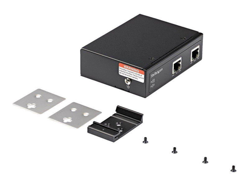 StarTech.com Industrial Single Port Gigabit PoE Extender