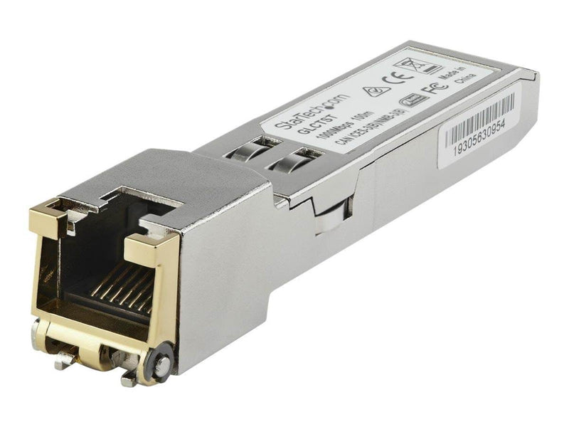 StarTech.com Juniper SFP-1GE-T Compatible SFP Module - SFP (mini-GBIC) transceiver module - GigE