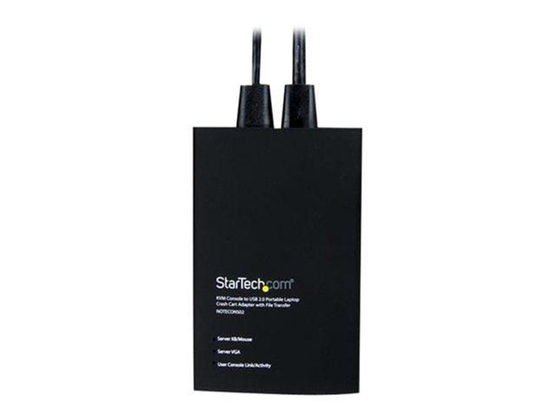 StarTech.com KVM Console zu Notebook USB 2.0 Portable Crash Cart Adapter mit File Transfer
