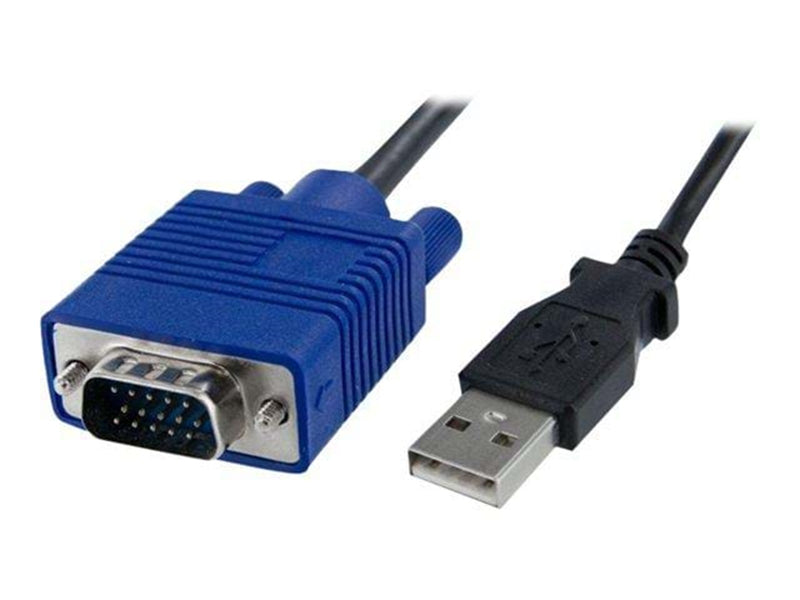 StarTech.com KVM Console zu Notebook USB 2.0 Portable Crash Cart Adapter mit File Transfer