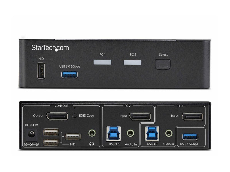 StarTech.com - KVM / audio / USB switch - 2 ports - TAA Compliant