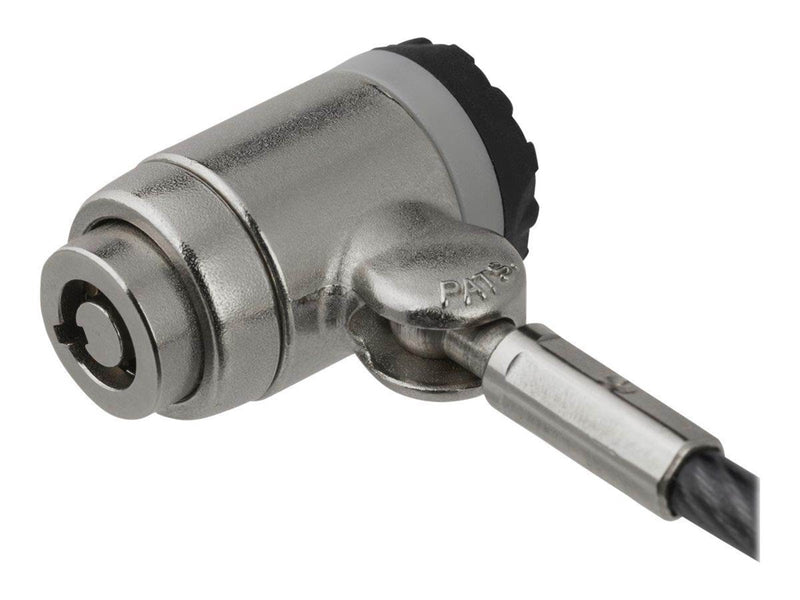 StarTech.com Keyed Cable Lock - Push-to-Lock Button - 2 m / 6.5' Cable - security cable lock