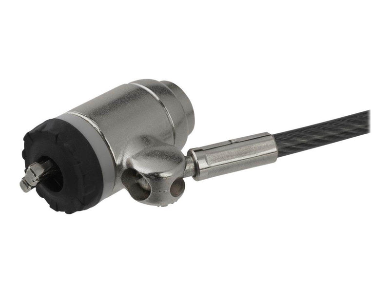 StarTech.com Keyed Cable Lock - Push-to-Lock Button - 2 m / 6.5' Cable - security cable lock