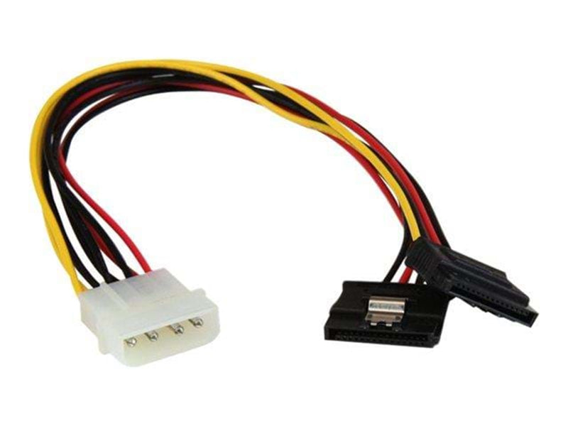 StarTech.com LP4 zu 2x Latching SATA Strom Y Kabel Splitter Adapter