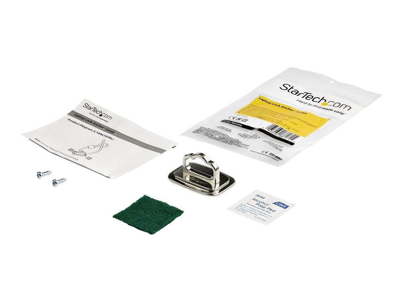 StarTech.com Laptop Cable Lock Anchor - Large - Security Cable Anchor Point lock anchor
