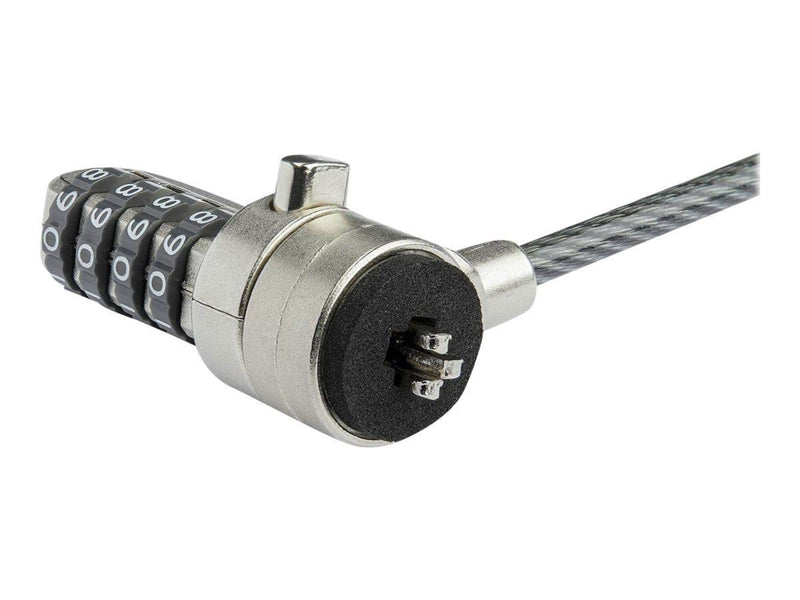 StarTech.com Laptop Cable Lock Expansion Loop - 6" / 15 cm Branch Cable & K-Slot Combination Lock - Computer Security Cable (BRNCHLOCK) security cable lock