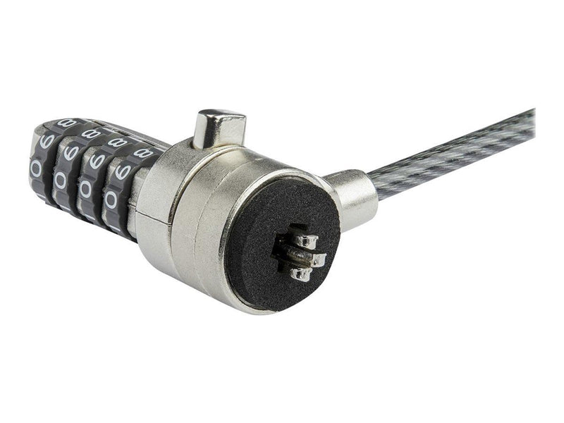 StarTech.com Laptop Cable Lock Expansion Loop - 6" / 15 cm Branch Cable & K-Slot Combination Lock - Computer Security Cable (BRNCHLOCK) security cable lock