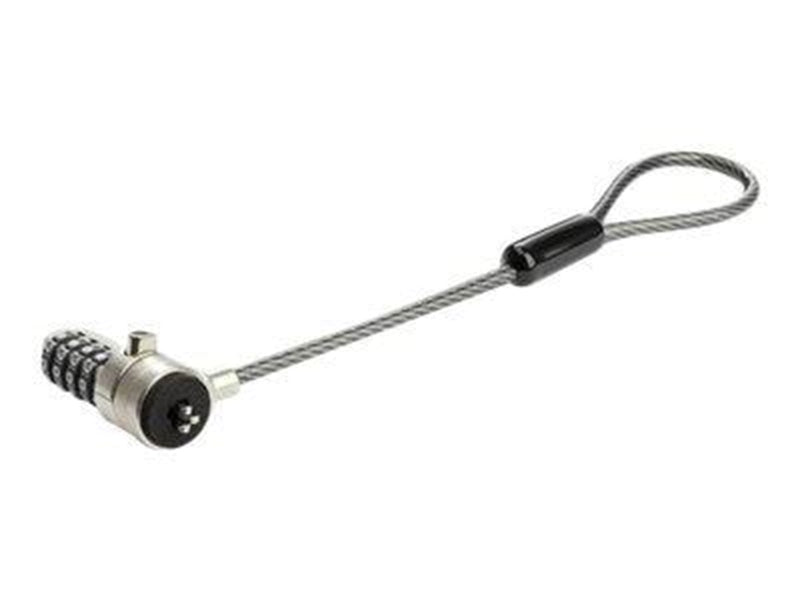 StarTech.com Laptop Cable Lock Expansion Loop - 6" / 15 cm Branch Cable & K-Slot Combination Lock - Computer Security Cable (BRNCHLOCK) security cable lock