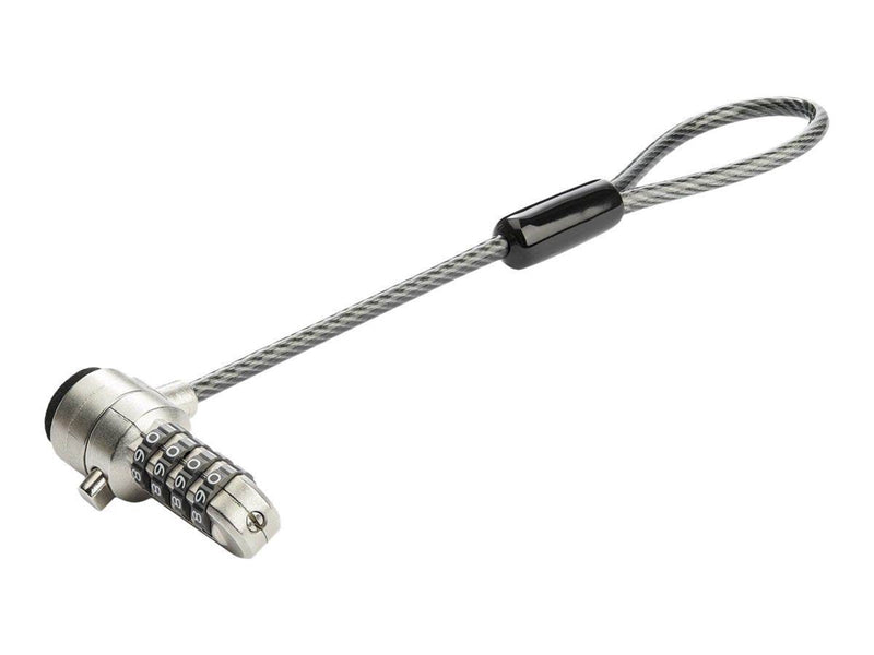 StarTech.com Laptop Cable Lock Expansion Loop - 6" / 15 cm Branch Cable & K-Slot Combination Lock - Computer Security Cable (BRNCHLOCK) security cable lock