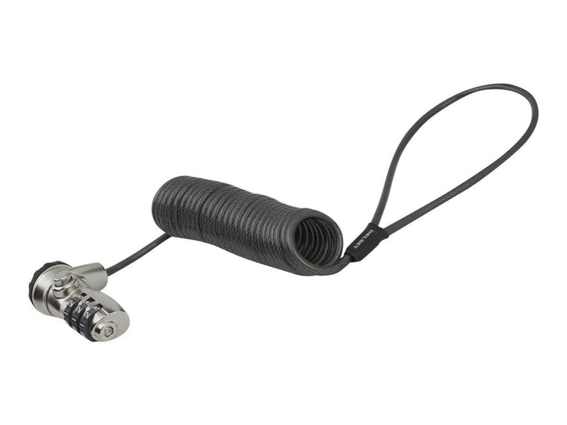 StarTech.com Laptop Cable Lock - Self-Coiling Cable - 3-Digit Combination - security cable lock
