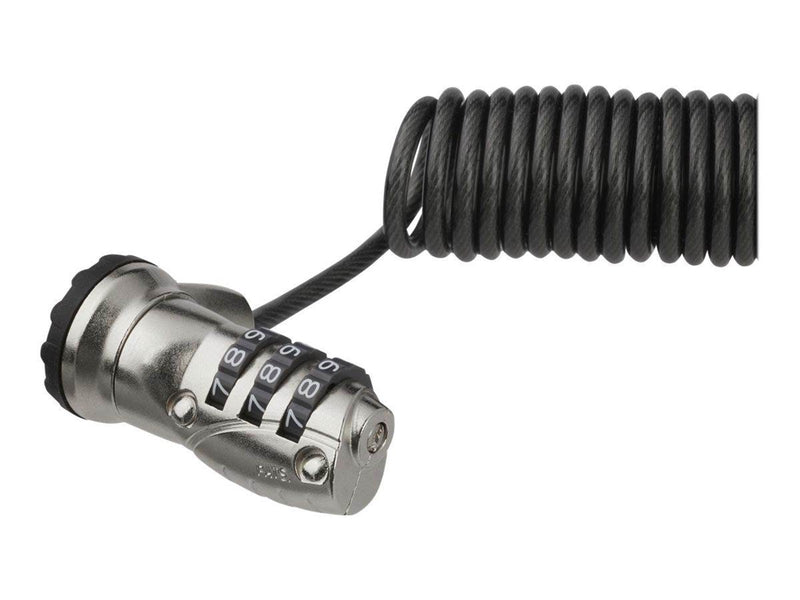 StarTech.com Laptop Cable Lock - Self-Coiling Cable - 3-Digit Combination - security cable lock