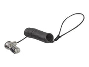 StarTech.com Laptop Cable Lock - Self-Coiling Cable - 3-Digit Combination - security cable lock